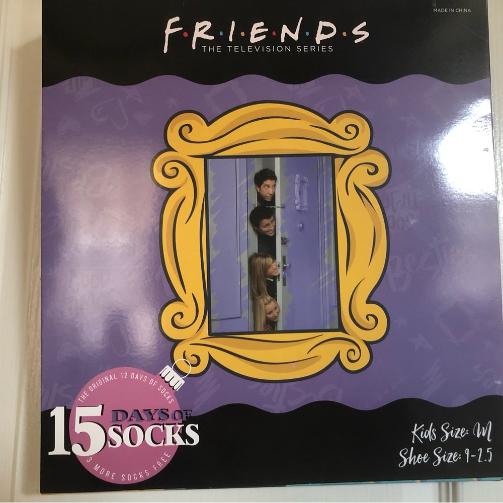 Friends 15 days socks